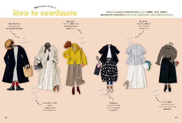 Clothes Made by Arranging 5 Types of Base by Kyoko Maruyama
